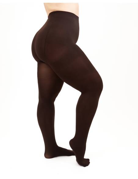 Medias tupidas talla grande mujer