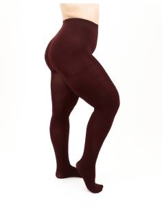 Medias tupidas talla grande mujer