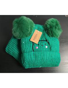 Braga y gorro infantil
