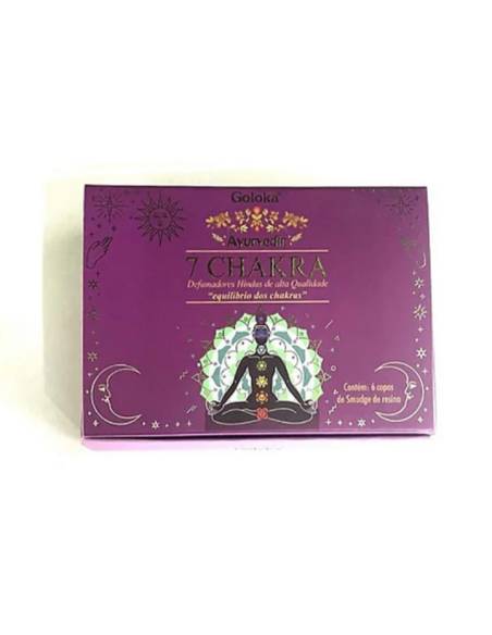 Bomba de incienso 7 chakras