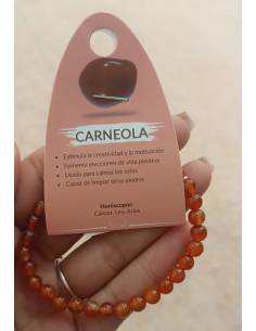 Pulsera Carneola