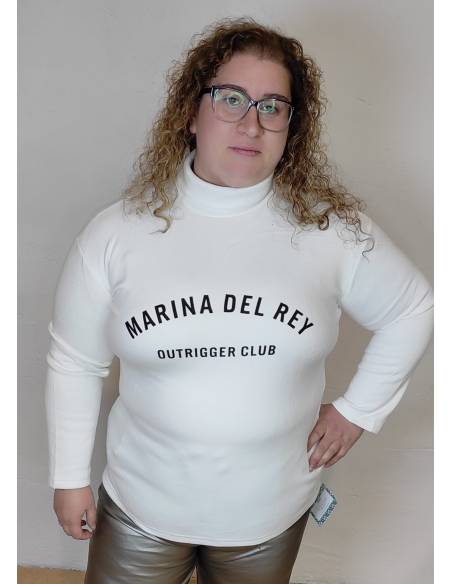 Camiseta polar de cuello alto