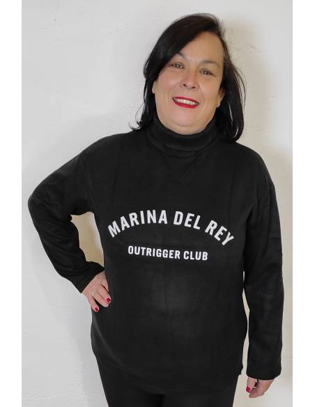 Camiseta polar de cuello alto