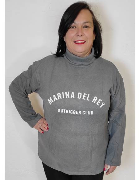 Camiseta polar de cuello alto