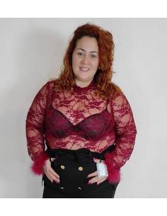 Blusa talla grande mujer 2