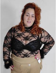 Blusa talla grande mujer