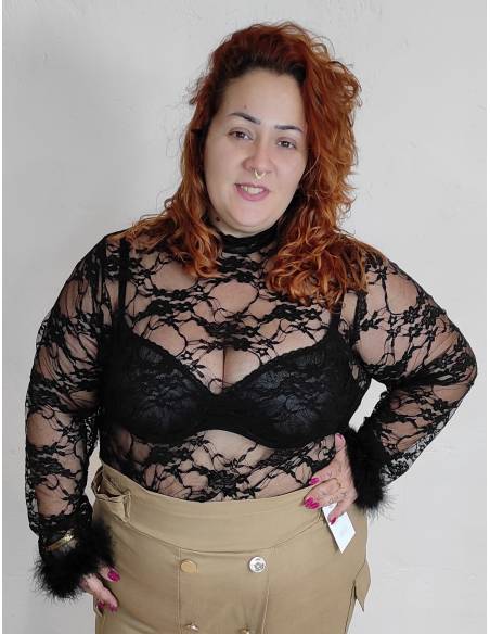 Blusa talla grande mujer