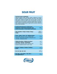 Chuches veganas y naturales (Sour fruit mix) 2
