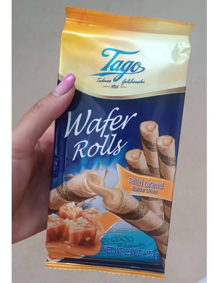 Wafer Rolls caramelo salado
