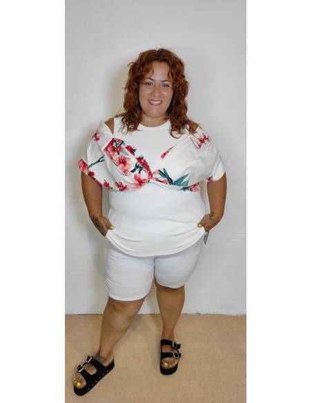 Pantalón loneta mujer