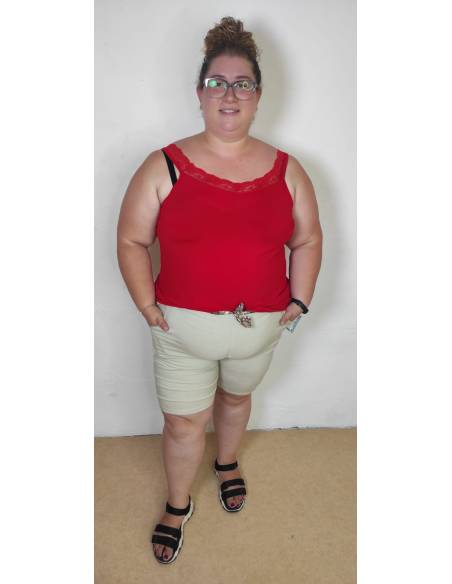 Pantalón loneta mujer