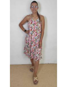 Vestido de flores mujer