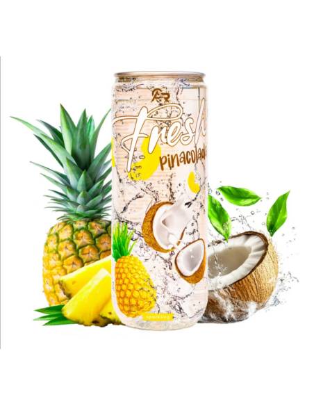 Refresco carbonatado con sabor a Coco