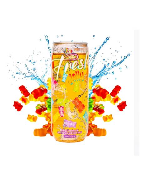 Refresco carbonatado con sabor a frutas (energizante)