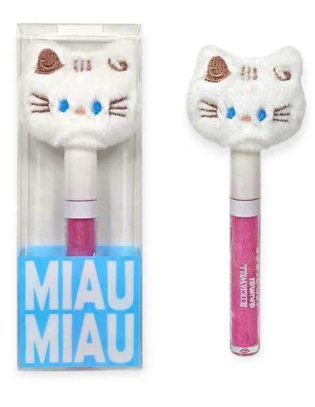 Brillo de labios iridiscente animal