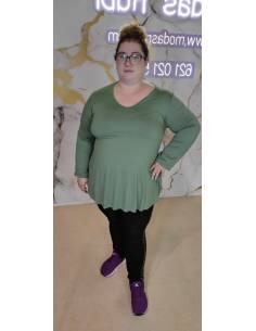 Pantalón talla grande mujer