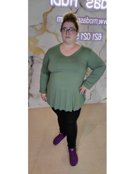 Pantalón talla grande mujer