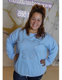Sudadera talla grande mujer