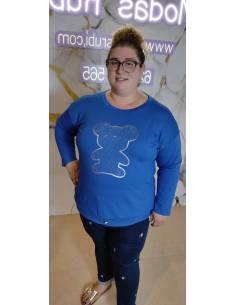 Sudadera talla grande mujer