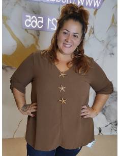 Blusa talla grande mujer 2