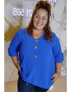 Blusa talla grande mujer