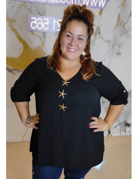 Blusa talla grande mujer