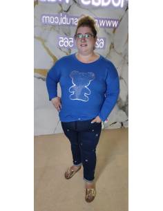 Pantalón vaquero talla grande mujer 2