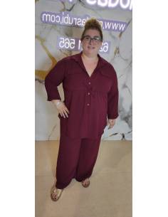 Conjunto talla grande mujer