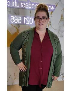 Blazer talla grande mujer