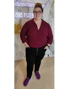 Vaquero negro talla grande mujer 2