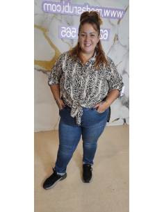 Vaquero mujer talla grande