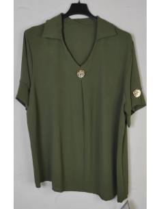 Blusa manga corta mujer 2