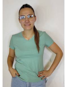 Camiseta basia manga corta