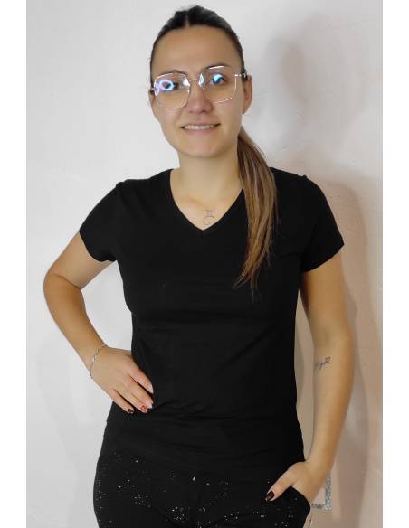 Camiseta basia manga corta