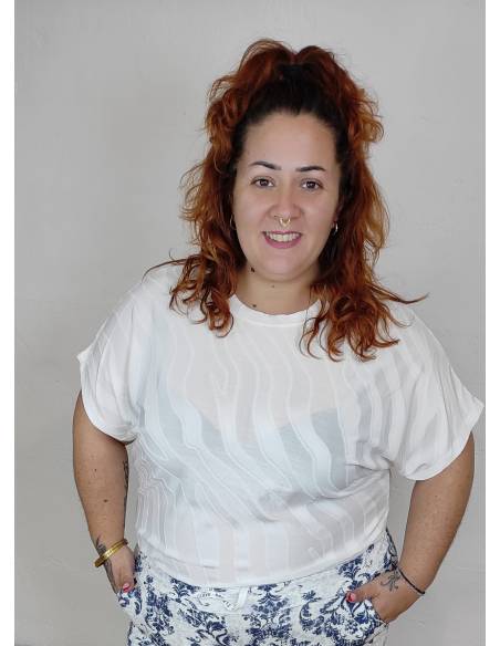 Camiseta manga corta mujer