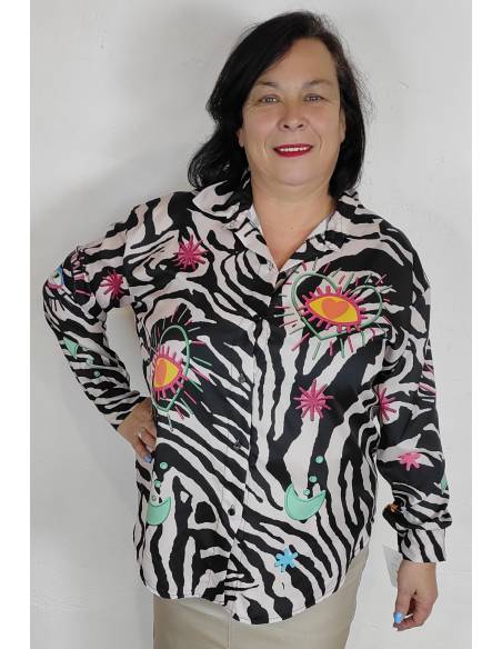 Camisa estampada