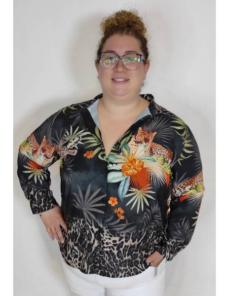 Camisa talla grande mujer