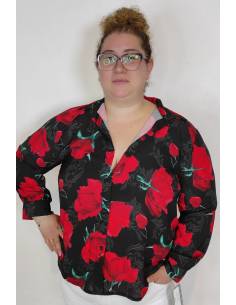 Camisa talla grande mujer