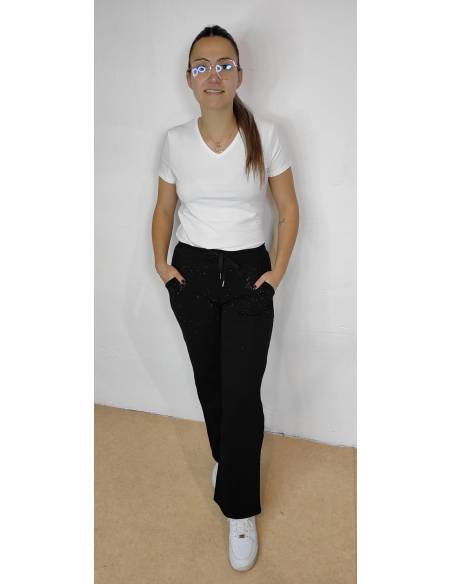 Pantalón elastico mujer