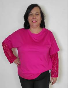 Camiseta talla grande mujer
