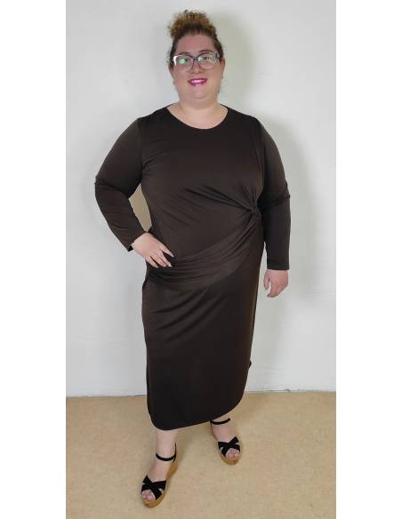 Vestido talla grande mujer