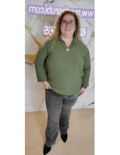 Vaquero talla grande mujer 2