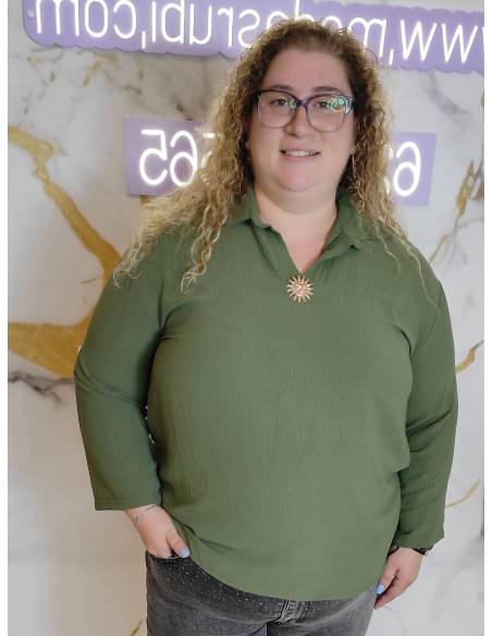 Blusa talla grande mujer