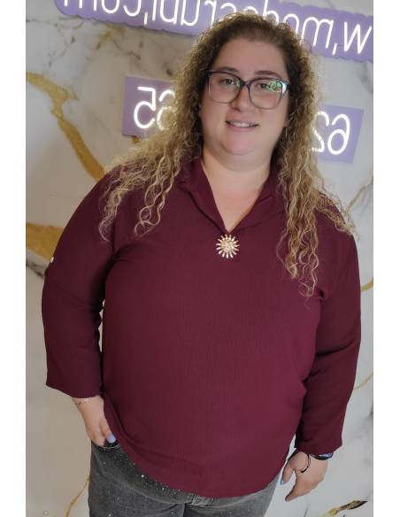 Blusa talla grande mujer