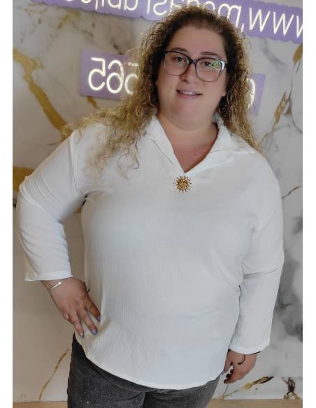 Blusa talla grande mujer
