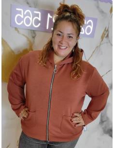 Sudadera con cremallera