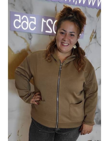 Sudadera con cremallera