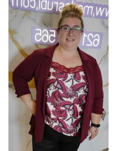 Blazer talla grande mujer