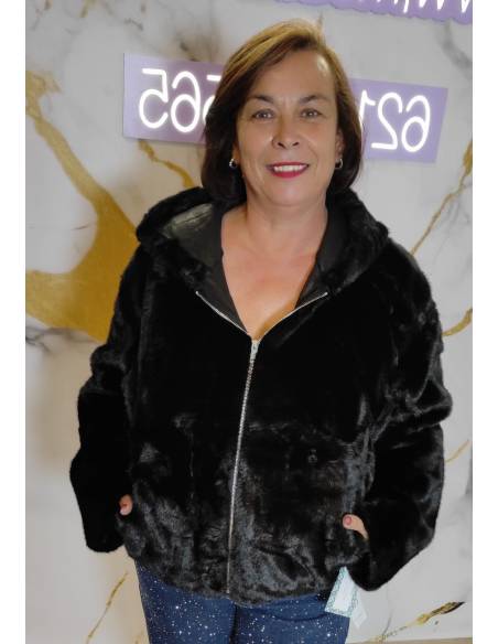 Chaqueta pelito mujer
