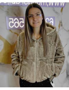 Chaqueta pelito mujer